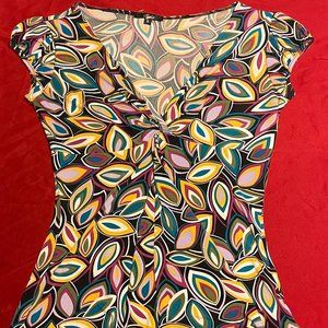 Sele Short Sleeveless  V-Neck, Size S NWOT